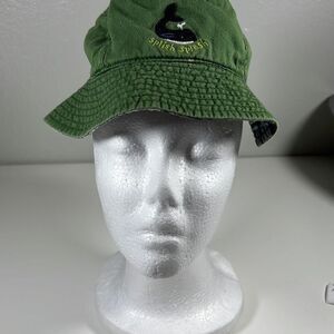 Splash Splash Kid’s Bucket Hat w/Whale. Green. OSFM